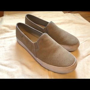 Keds Double Decker Perforated Slip Ons